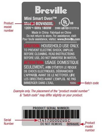 Product Serial Label