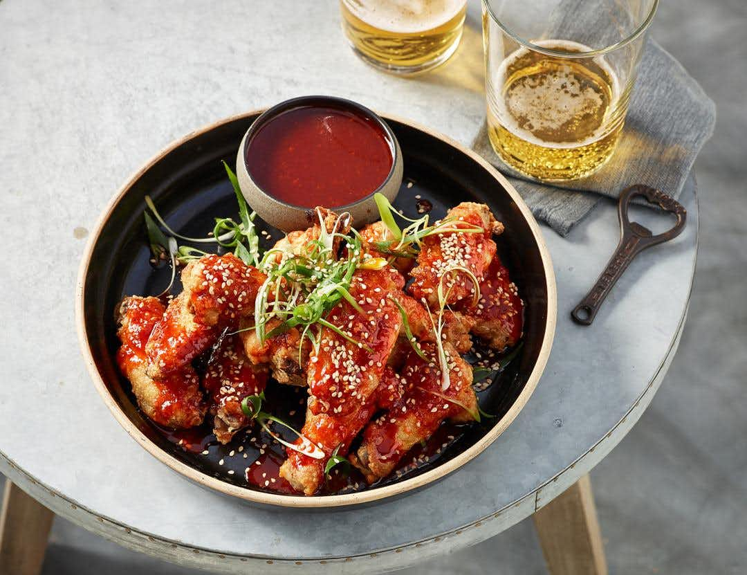 Air-Fried Korean Chicken Wings