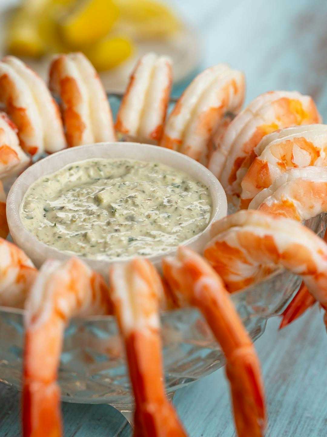 Shrimp with Remoulade