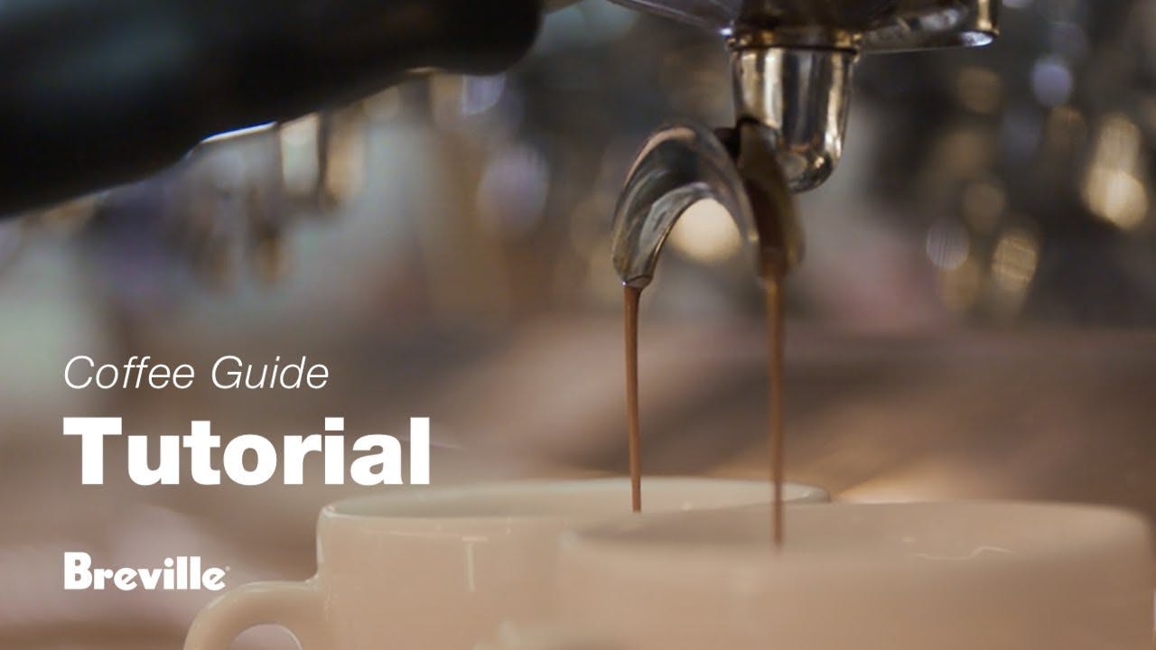 Breville coffee guide tutorial - Balancing your extraction