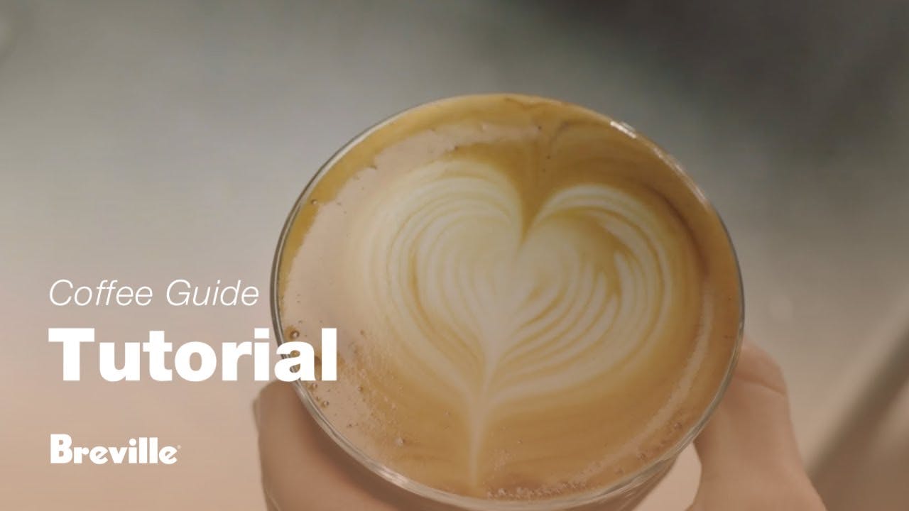 Breville coffee guide tutorial - How to create latte art: the heart