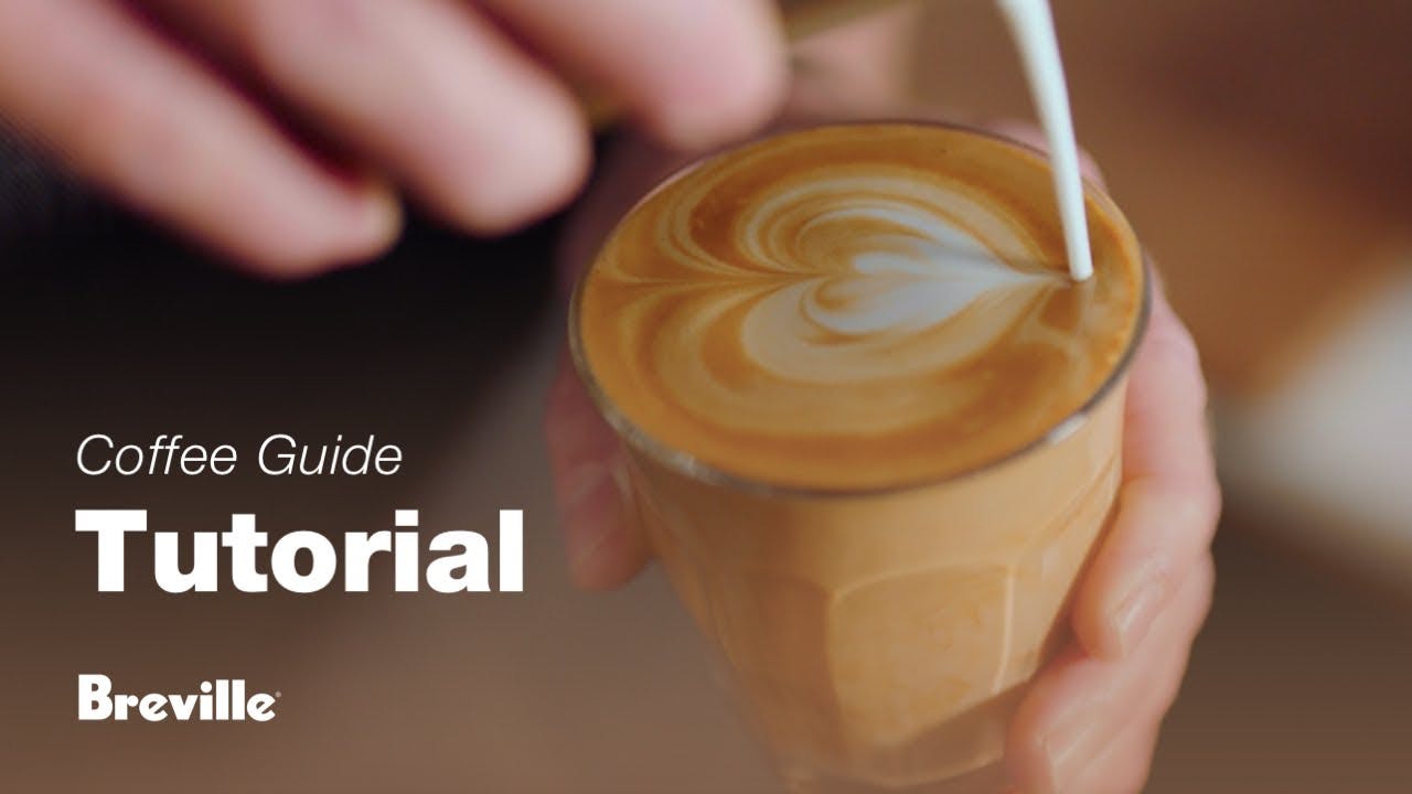 Breville coffee guide tutorial - How to create latte art