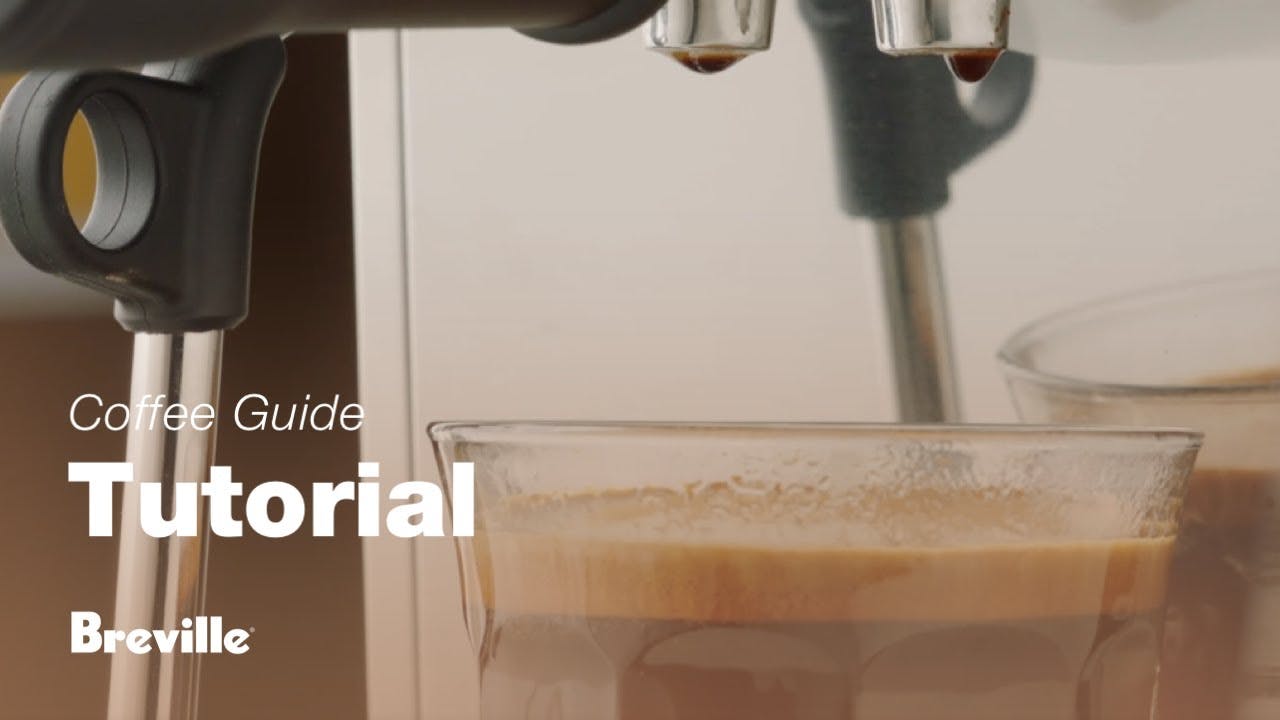 Breville coffee guide tutorial - How to make an americano