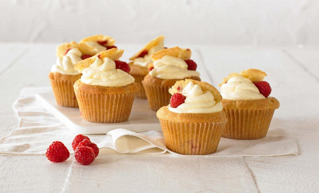 Raspberry Cupcakes